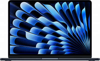 Ноутбук Apple MacBook Air 15" (M4, 2025) 16 ГБ, 256 ГБ SSD, полуночный черный