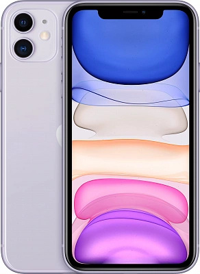 Смартфон Apple iPhone 11 64 ГБ Фиолетовый