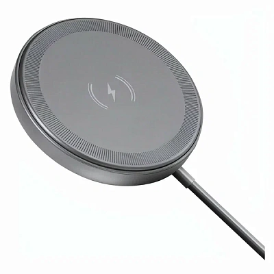 Беспроводное зарядное устройство  Deppa  QI Fast Charge 18W 2в1 белый