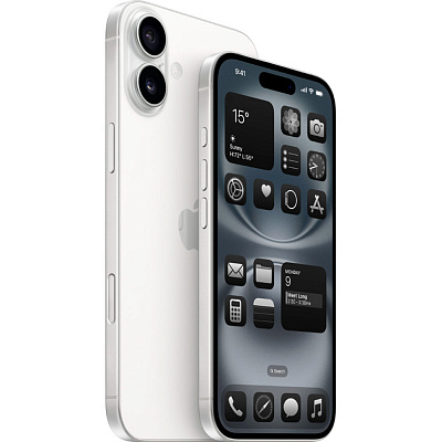 Смартфон Apple iPhone 16 Plus 128 ГБ белый